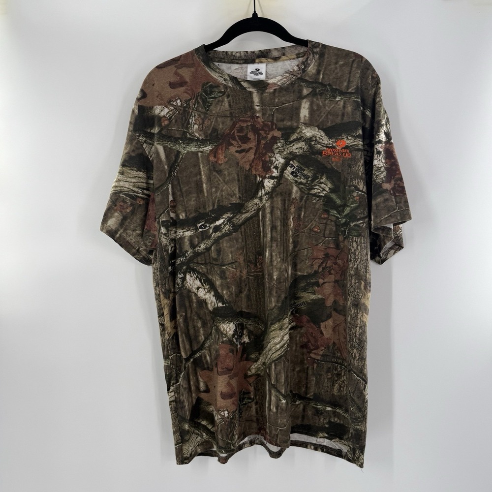 MOSSY OAK Break-Up Infinity Shirt Mens Short Sleeve T-Shirt XL